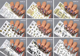 Слайдер-дизайн для нігтів, наклейки