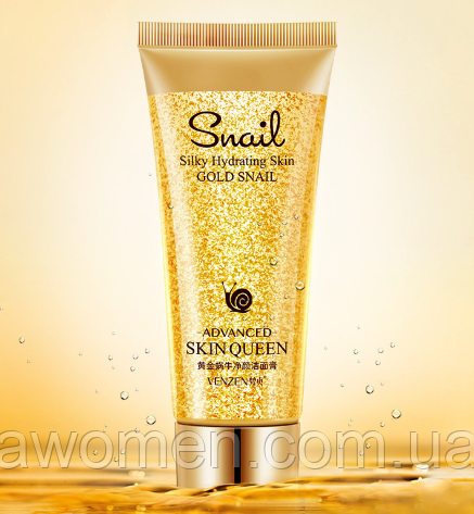 Пінка для вмивання Venzen Gold Snail 100 g, фото 1