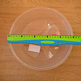 Ковпак кришка для мікрохвильової печі НВЧ з клапаном діаметром 25 см, фото 5