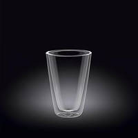 Стакан Wilmax Thermo конусная с двойным дном 400мл стекло (888706 WL)