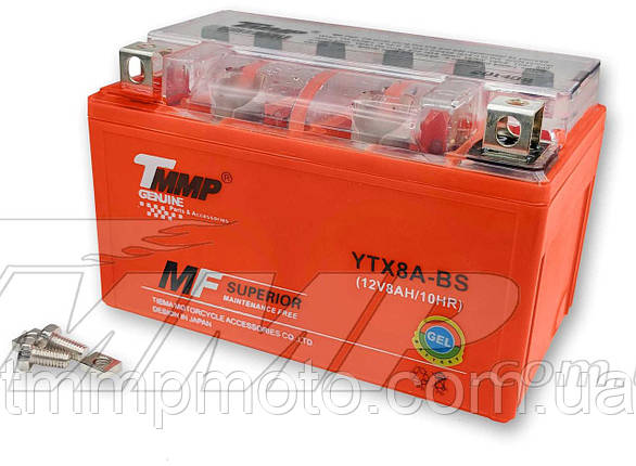 Акумулятор 12v8a.h. GEL   TMMP, фото 1