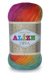 Alize Diva Batik (Алізе Діва батік) 100% мікрофібра акрил