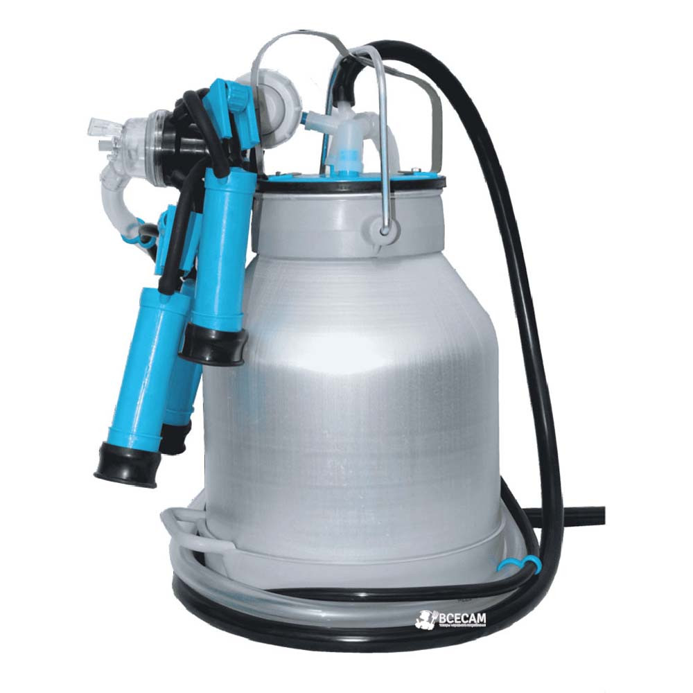 Доїльне відро бідон в зборі «Пластик»