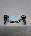 Ручка меблева Ferro Fiori CL 7030.064 бронза 64 мм, фото 2