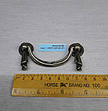 Ручка меблева Ferro Fiori CL 7030.064 бронза 64 мм, фото 5