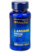 L-Arginine 500 mg Puritan's Pride, 100 капсул