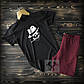 Cпортивні чоловічі шорти та футболка з черепом/ Літні комплекти для чоловіків, фото 4