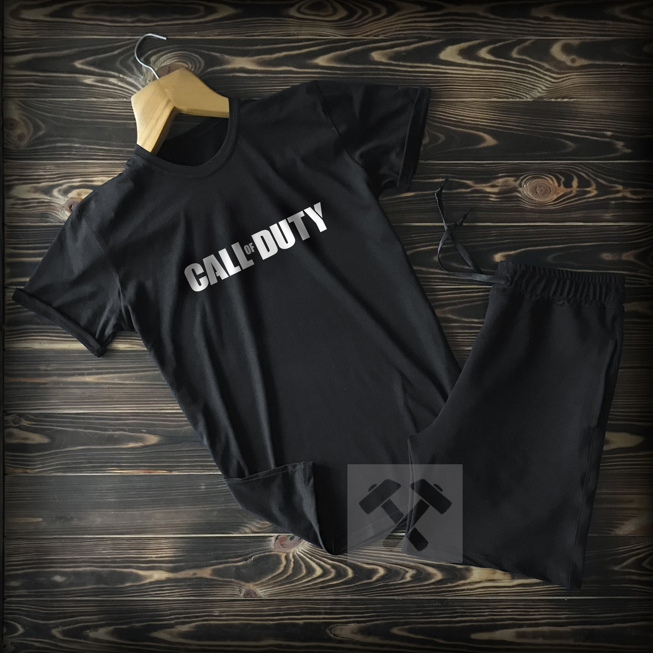 Cпортивні чоловічі шорти та футболка Call of Duty (кал д'юті)/ Літні комплекти для чоловіків
