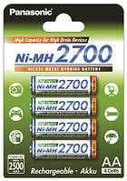 Акумулятор Panasonic High Capacity AA 2700 mAh 4BP NI-MH 4 шт.