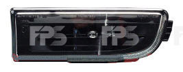 Фара противотуманная правая черная (бенз. двигатель) для BMW 7 E38 1994-02 - фото 1 - id-p105938328
