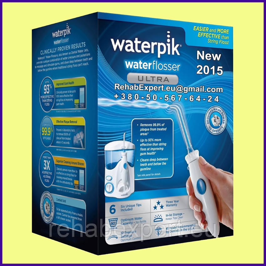 Іригатор New WaterPik WaterFlosser Ultra WP120 (WP100)