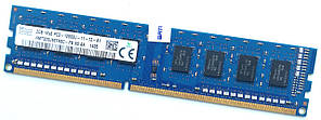 Оперативна пам'ять Hynix DDR3 2Gb 1600MHz PC3-12800U 1R8 CL11 (HMT325U6EFR8C-PB N0 AA) Б/В