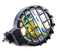 Фара протитуманна D=166 мм, галогенова, скло райдужно-жовте, 1 шт.