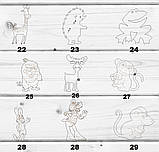 Іграшка фігурка з фанери для розмальовування, творчості, декупажу — свиня , фото 2