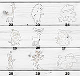 Іграшка фігурка з фанери для розмальовування, творчості, декупажу — дашок, фото 2