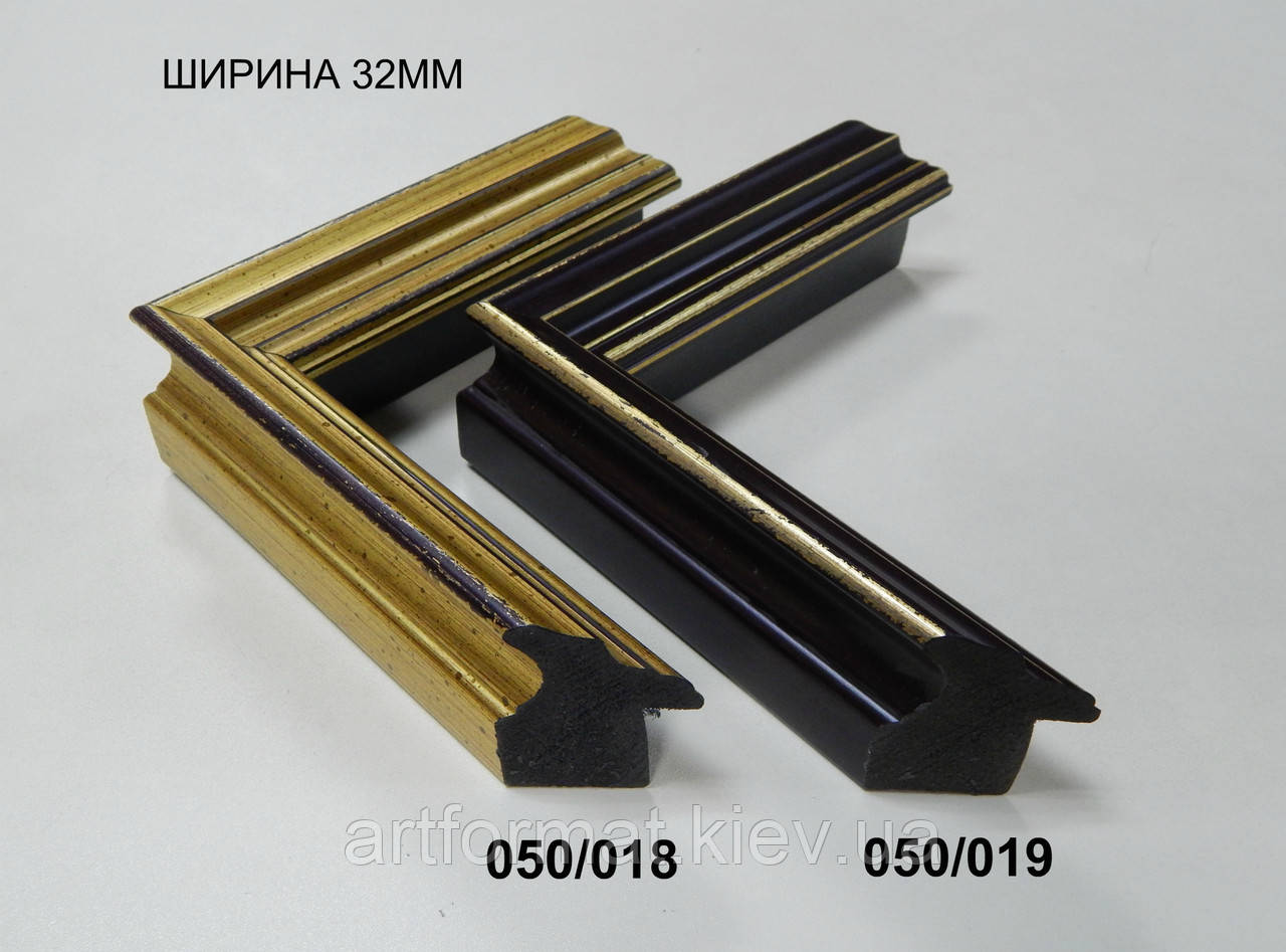 Багет пластиковий 32 мм. Серія 050., фото 1