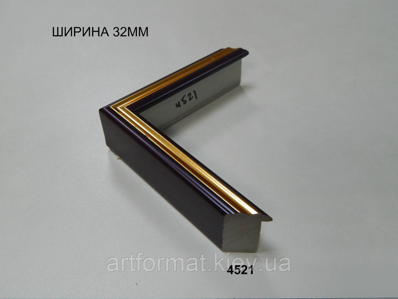 Багет пластиковий 32 мм. Серія 4521, фото 1