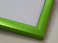 Рамка А3 (297х420).Профіль квадрат 16 мм. Зелений металік.