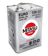 Масло моторное Mitasu Euro Diesel Oil Long Life 5W-30 100% Synthetic 6 литров