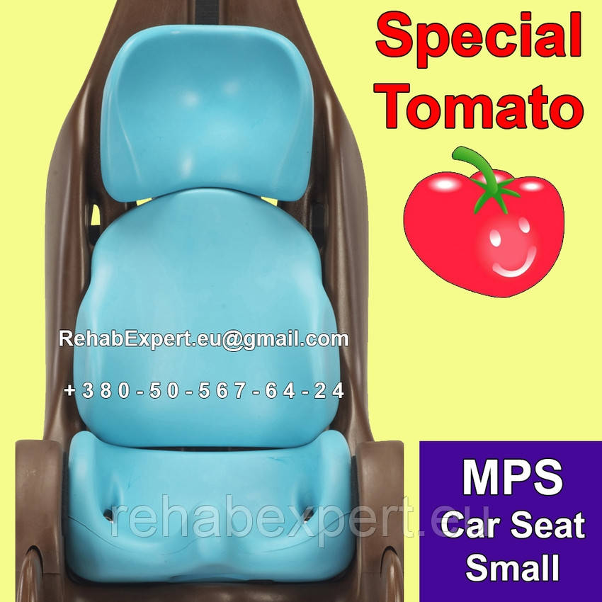 Спеціальне профільне автокрісло для дітей із ДЦП — Special Tomato MPS Car Seat — Small