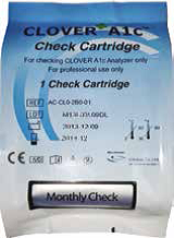 Контрольний картридж щомісячний №1 Clover A1c