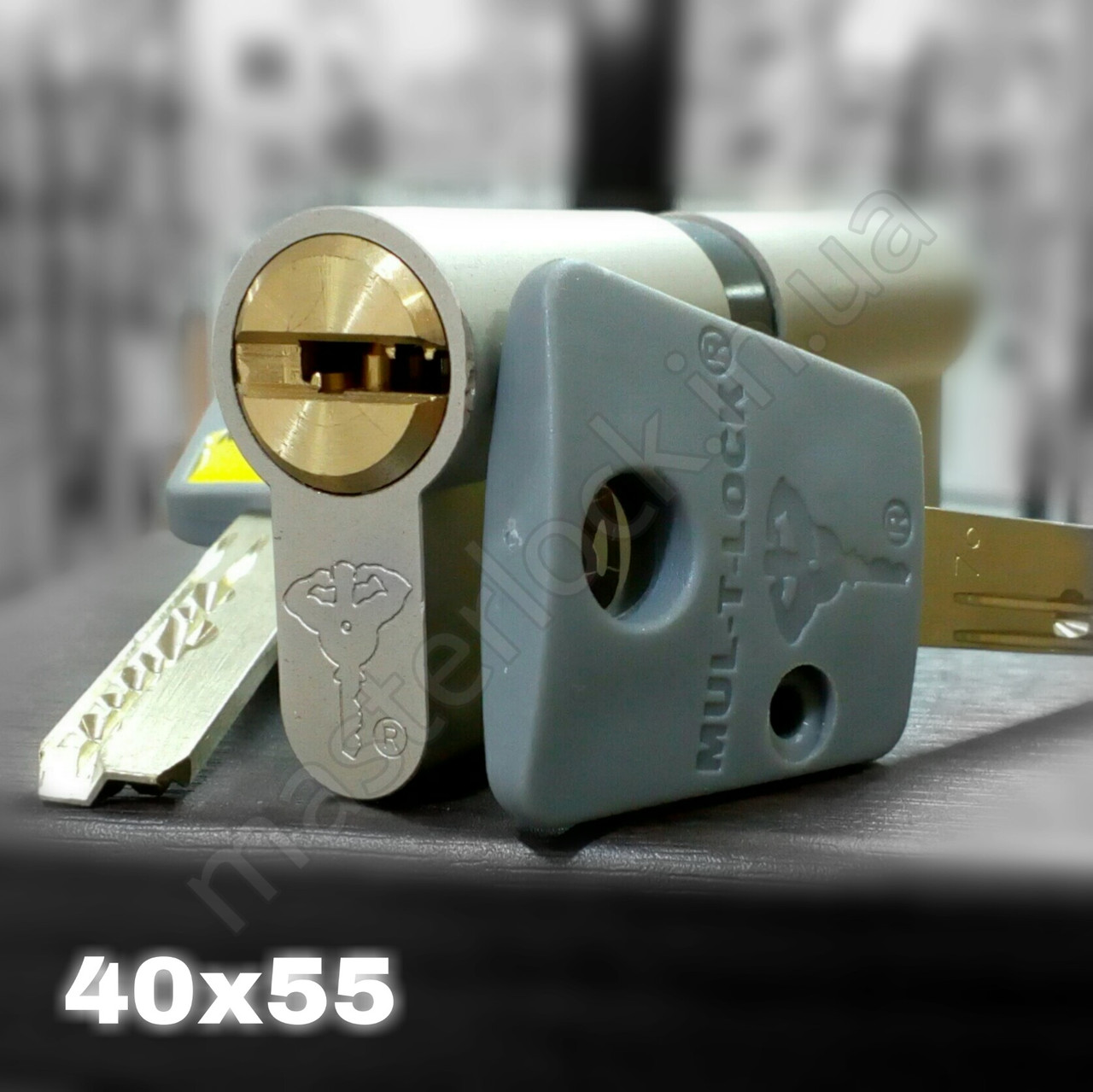 Циліндр MUL-T-LOCK INTEGRATOR 40-55 ключ-ключ 95 мм (ключно з закотом в одну ціну)