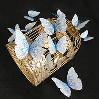 Набор декоративных бабочек - 12шт.