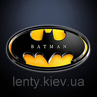 Дитячі запрошення - Бетмен/ Бетмен / Batman (чорний) тематичні -малотиражні видання - Російською