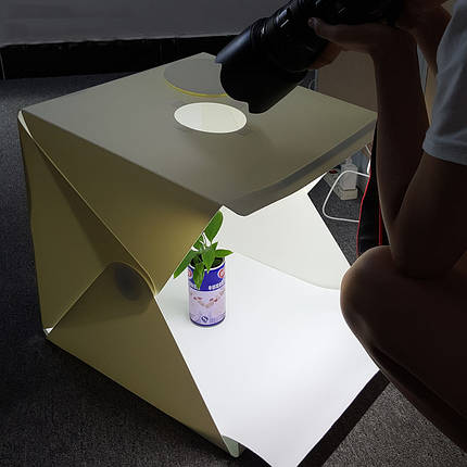 Лайтбокс, photobox, 40Х40см. з LED підсвічуванням для предметної зйомки з, фото 2