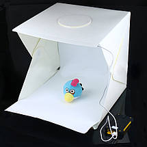Лайтбокс, photobox, 40Х40см. з LED підсвічуванням для предметної зйомки з, фото 2