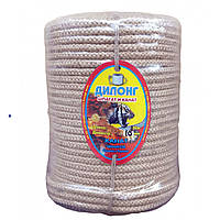 Веревка плетеная 14 мм бухта 50 м джутовая  декоративная  Украина