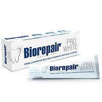 Зубна паста Biorepair 75мл Відбілююча Pro White Італія