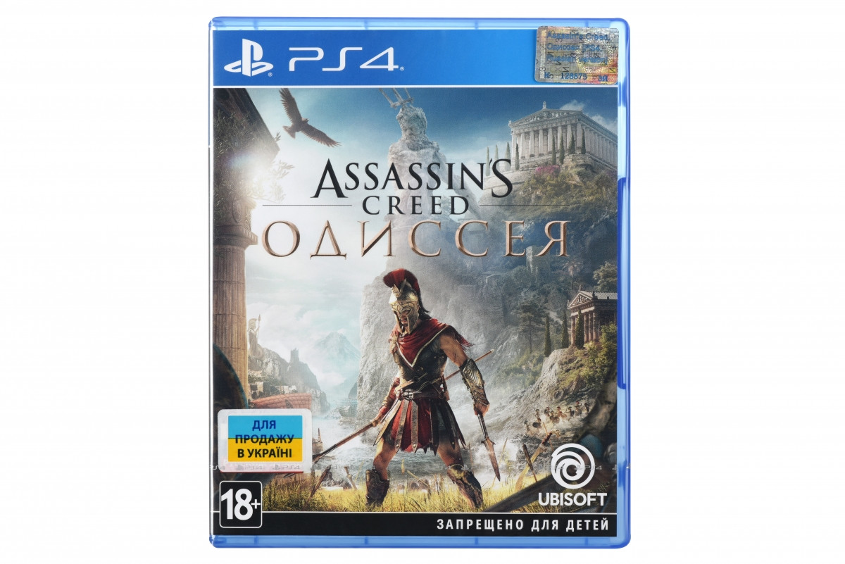 Диск PlayStation 4 Assassin's Creed: Одіссея [Blu-Ray диск]