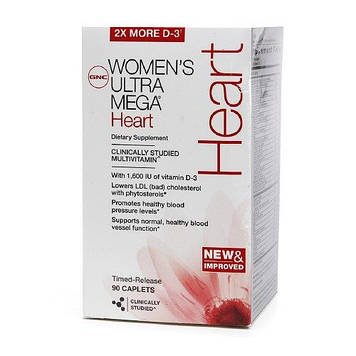 Women's Ultra Mega Heart (90 caps) GNC