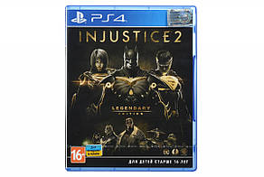 Диск PlayStation 4 INJUSTICE 2: LEGENDARY EDITION [Blu-Ray диск]