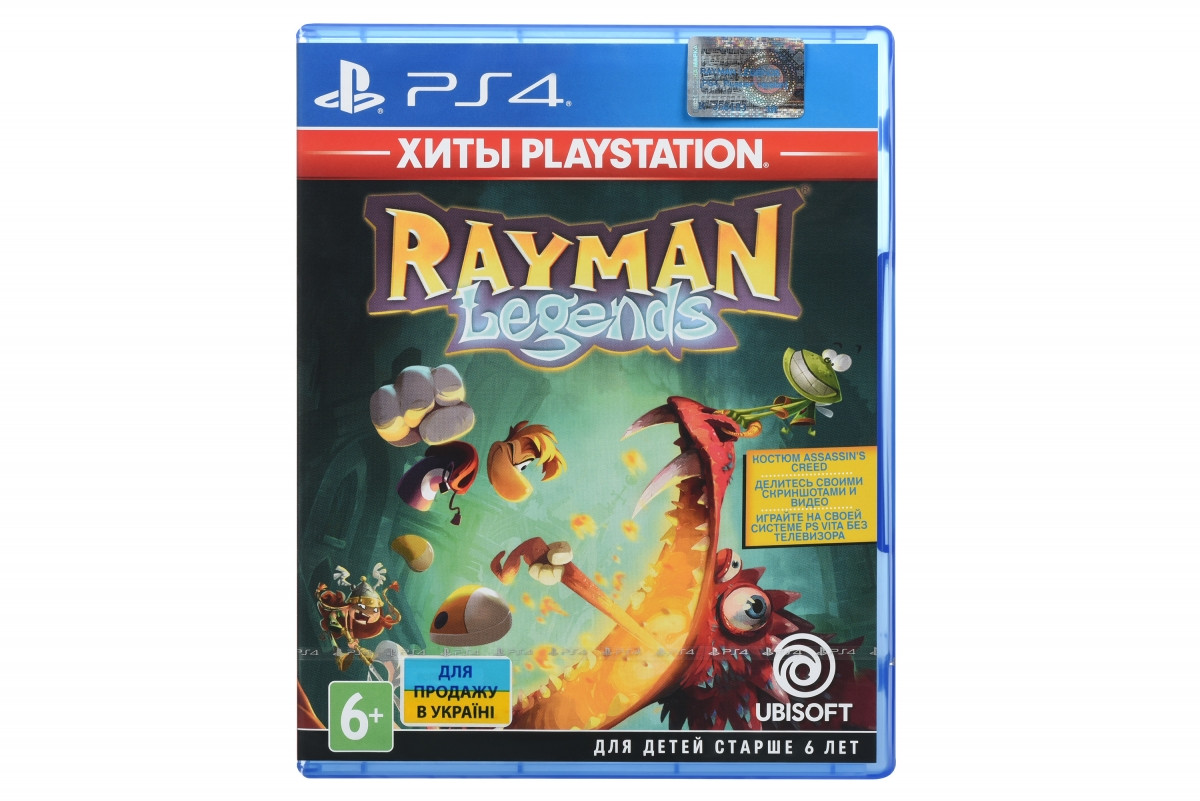 Диск PlayStation 4 RAYMAN LEGENDS [Blu-Ray диск]