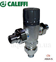 Клапан термозмішувальний регульований CALEFFI (521400) D 1/2" T 30-65° C (Італія)