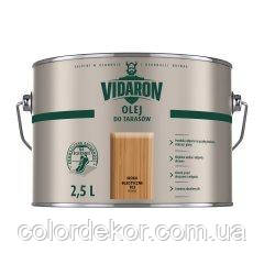 Терасне масло Vidaron Olej Do Tarasow (Тік натуральний D 02) 2,5 л
