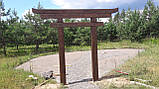 Японський паркан із воротами "Торі"., фото 7