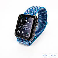 Ремешок для Apple Watch 42/44mm Nylon Sport Loop blue