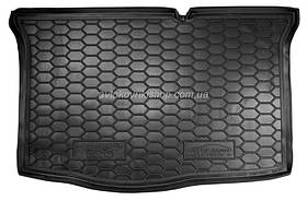 Гумовий килимок багажника Hyundai i20 2016- (хетчбек) Avto-Gumm