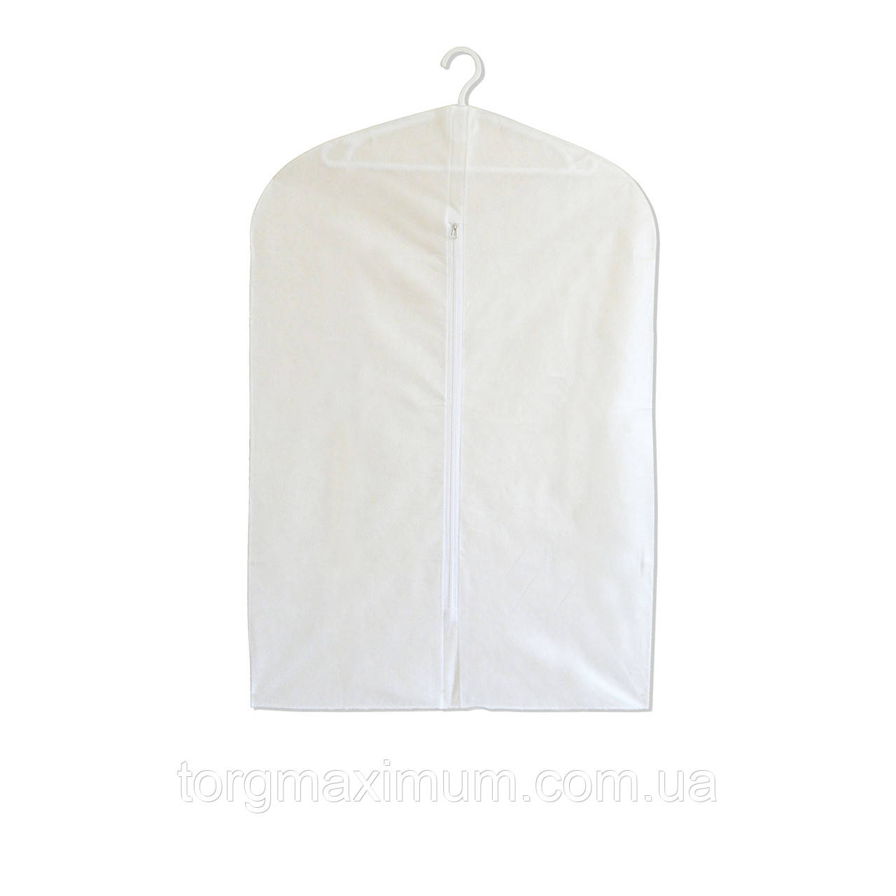 Чохол для одягу 90 х 60 (см) "Коф Пром" білий, фото 1