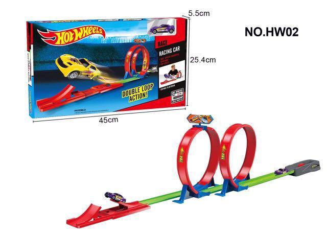 Автотрек Hot Wheels HW-02 з двома петлями