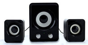 Колонки для ПК FT-202 Mini 2.1 USB, чорні