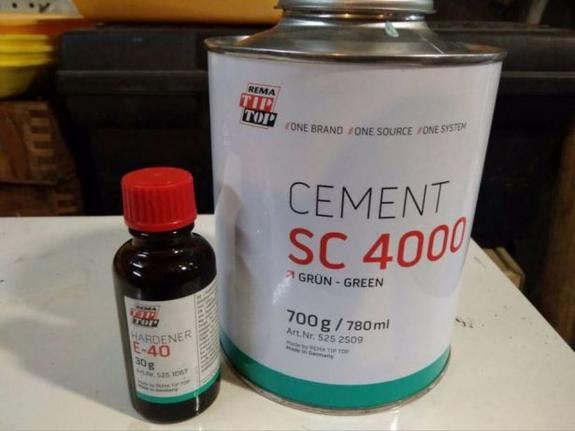 Клей TIP TOP Cement SC 4000, зелений, Німеччина