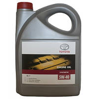 Синтетична моторна олива TOYOTA Motor Oil (Тойота) 5W-40 5 л