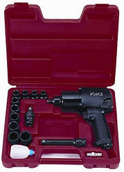 Гайковерт пневматичний FORCE 4142B 1/2 813 Н/м (набір ударних головок)