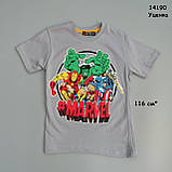 Уцінка - Футболка "Ліга супергероїв" для хлопчика. 110, 116 см, фото 5