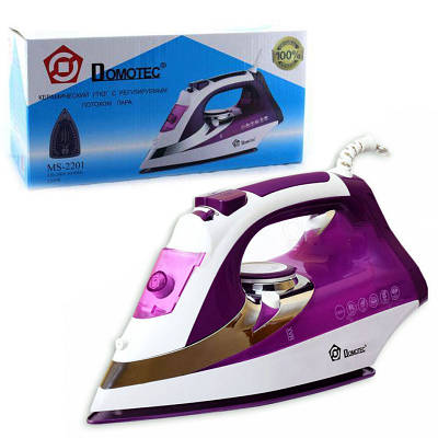 Праска парова керамічна підошва Domotec MS 2201 Ceramic 2200 Вт 150823
