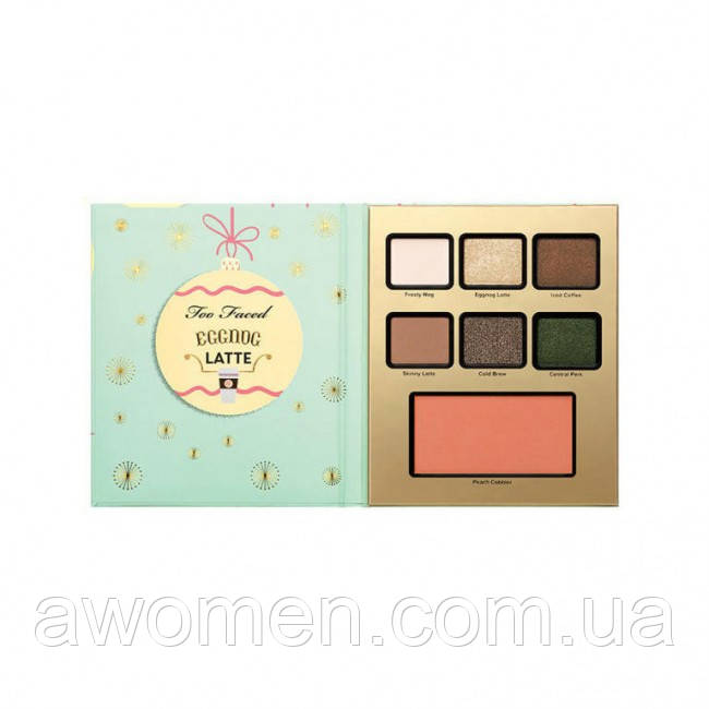 Подарункова палітра TOO FACED Eggnog Latte гоголь-могель лате.